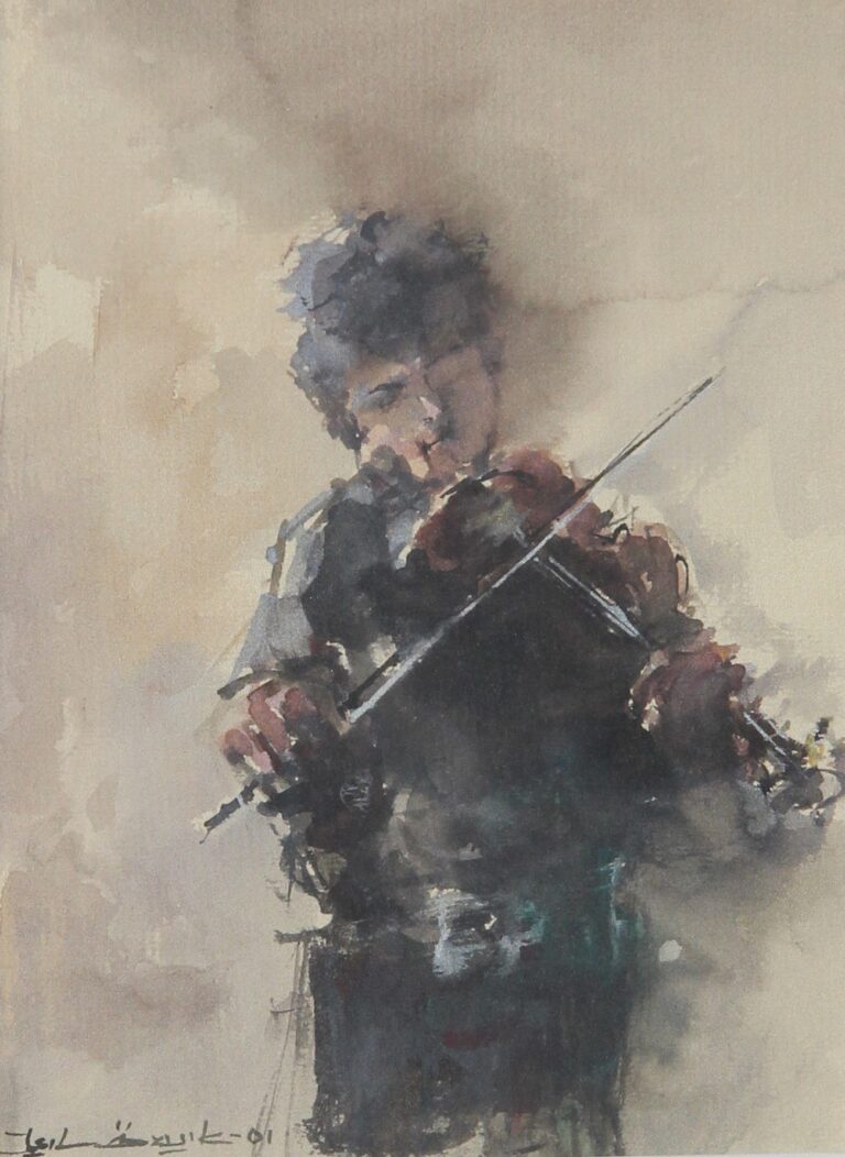 Işıl ÖZIŞIK 30 X21 Suluboya 2001